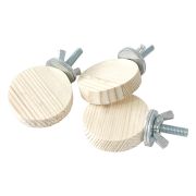 Набор из 3-х круглых полок для грызунов «Circle» LionPets (Размер: 5x5 см) 50.PS.030-S