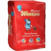 Пеленки 33*45 см 100шт впитывающие Мистер Напкин