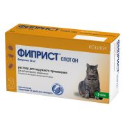 Фиприст спот-он д/кош.50мг/0,50мл №3 3пип. в упак. (КRKA)