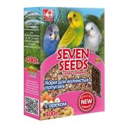 SEVEN SEEDS SPECIAL Корм д/волнистых попугаев  с орехом 400г*12   S203