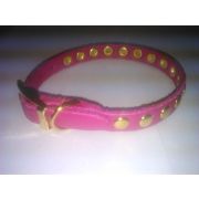 Ошейник №10 искуств.мат. клепанный 22-28см арт655