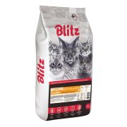 BLITZ Sensitive 10 кг д/к ADULT CATS TURKEY Индейка 0184