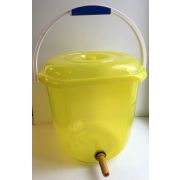 Ведро 12 л с крышкой для системы ниппельного поения