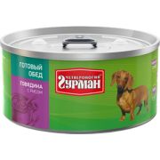 Гурман ГО 325,0 д/собак говядина с рисом 1/12