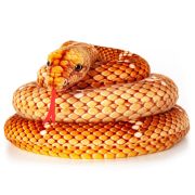 Игрушка д/собак Удав, оранжевый, Exoprima 280см