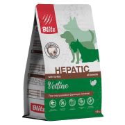 Blitz Dog 0,5кг Vetline Hepatic корм диетический при нарушении функции печени 3534-