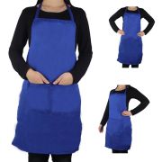 Фартук для доения с карманами100 х125 синий/зелёный