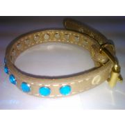 Ошейник №16 искуств.мат. не украшенный 26-34см арт663