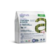 Alleva Holistic Cat Neutered 400 гр д/кастр. стер. кошек с кур. и уткой, волокн. сахар. тростника и женьшен 2714