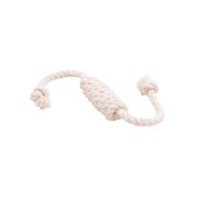 Игрушка д/собак Сарделька  канатная  малая DL  белая 1/20