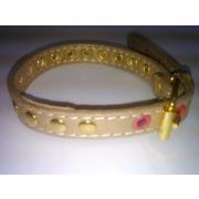 Ошейник №16 искуств.мат. клепанный 26-34см 665