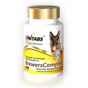 Юнитабс UT БреверсКомплекс BrewersComplex с Q10 для крупных собак  1/8
