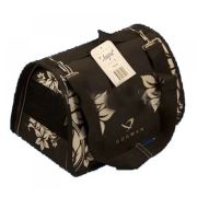 Сумка Лира №4 «DOGMAN» (коричневый лилии)