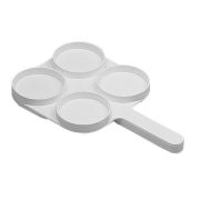 Лопатка для пробы Шальма (определения соматики) белая 399608-2