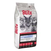 BLITZ Sensitive 10 кг д/к STERILISED CATS TURKEY/для стерил. кошек с Индейкой 0559
