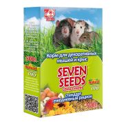SEVEN SEEDS Корм д/декор.мышей и крыс стандарт 500г*12  S105