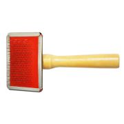 Пуходерка мини д/животных с метал. зубьями, 12х6 см,