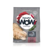 AlphaPet WOW Superpremium 7 кг д/собак взрослых крупных пород с говядиной и сердцем  1584  1/1