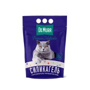 Наполнитель DEMURR д/кошек СИЛИКАГЕЛЕВЫЙ КРУГЛЫЙ Premium Multicolor 8л/3,2кг 1/128