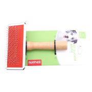 Пуходерка-щетка NUNBELL д/животных 11.5х9см арт.10922-8008