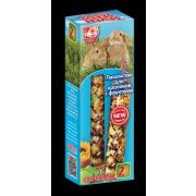 SUPERMIX ЛАКОМСТВО зерновое для кроликов «SEVEN SEEDS» с фруктами 110г*15шт   S507