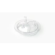 Крышка бидона пластиковая (155 мм) 3 входа «ДОЮШКА» Эконом